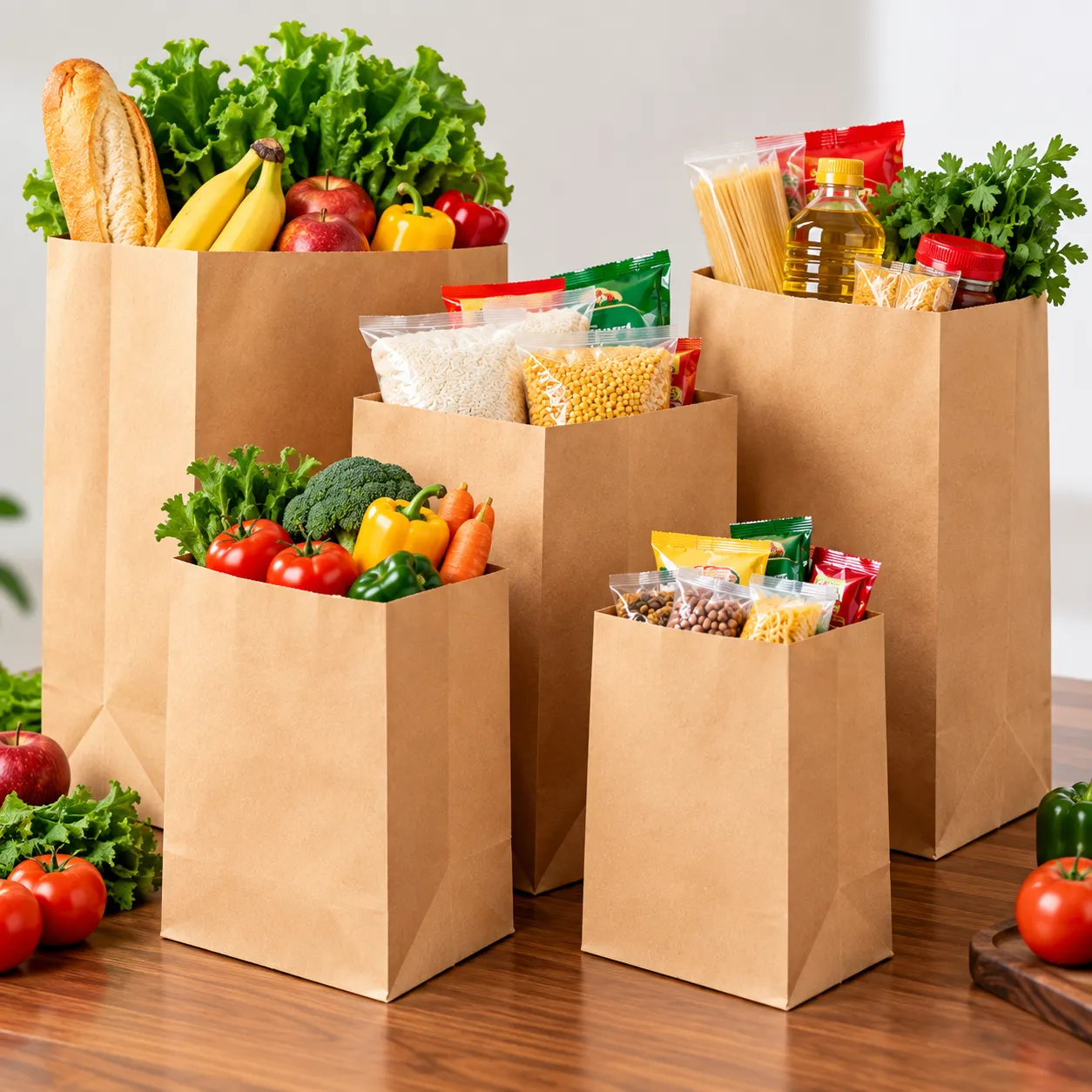 Brown Paper Grocery Bag Making Machine application 2